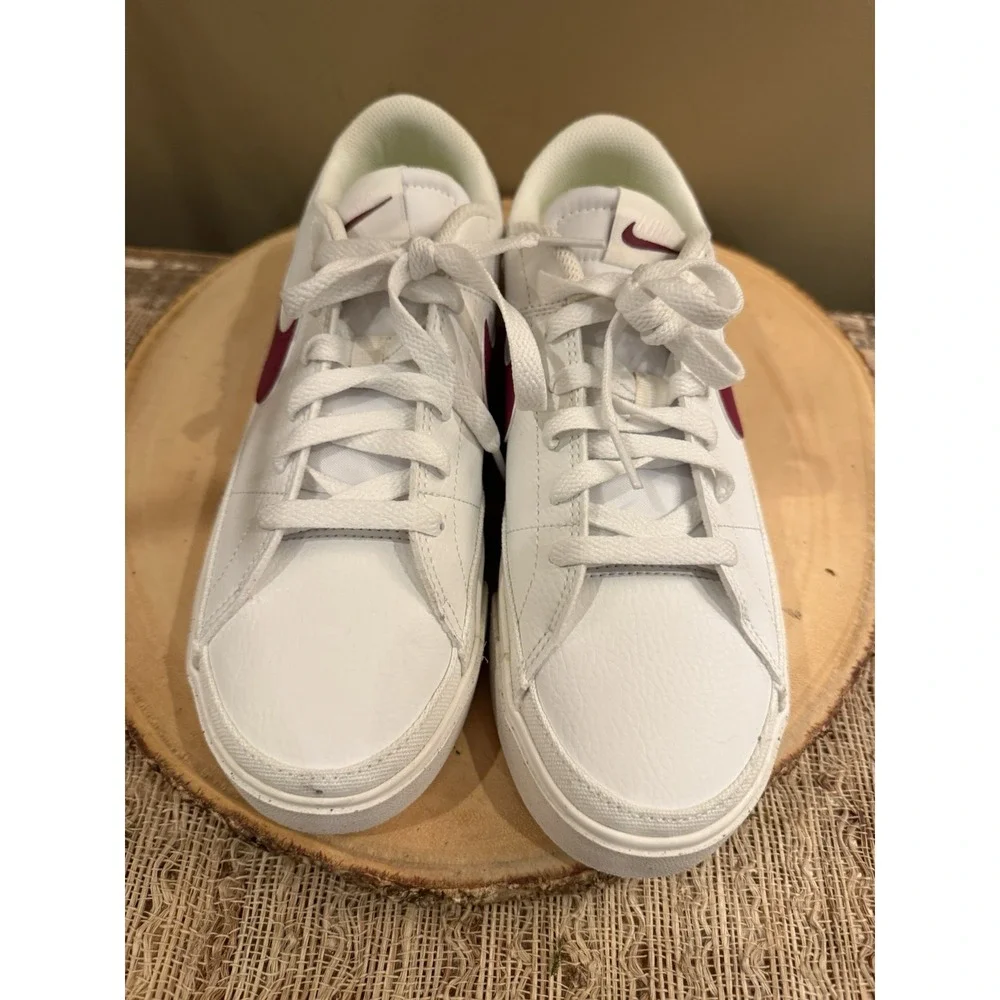 Nike Women Court Legacy Next Nature White Rosewood Sail‎ DH3161 106 Sz-9 New